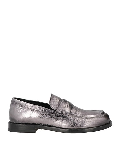 ALEXANDER HOTTO Loafers Silver Leather