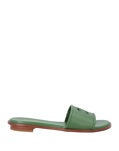 MICHAEL MICHAEL KORS Sandals Military green Leather