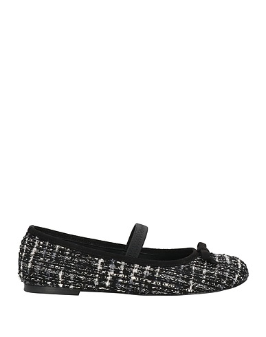OVYÉ Ballerine Nero Fibre tessili