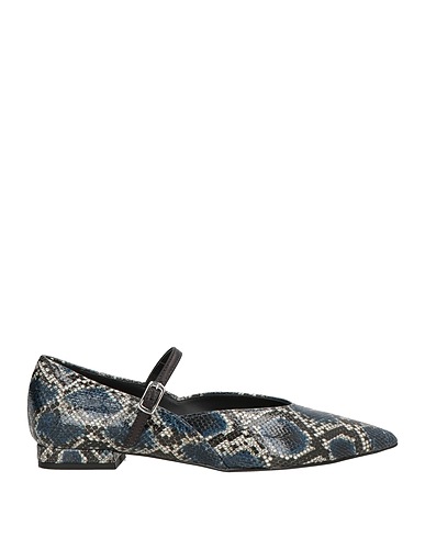 OVYÉ Footwear Blue Textile fibres