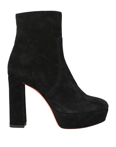 SANTONI Ankle boot Black Leather