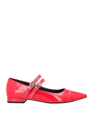 OVYÉ Footwear Red Leather