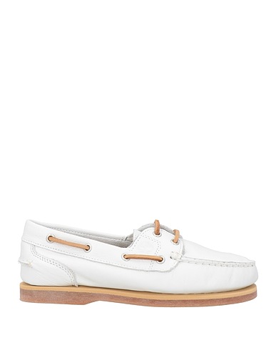 TIMBERLAND Mocassino Bianco Pelle