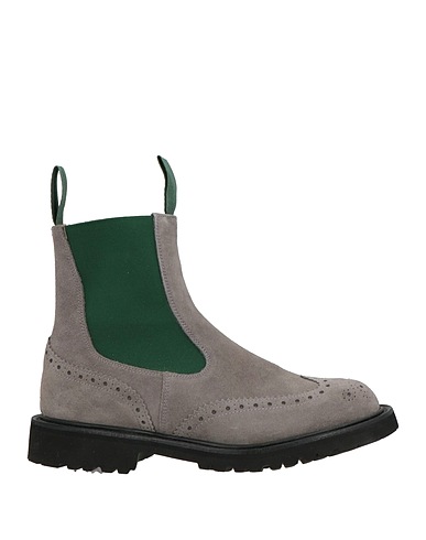 TRICKER'S Ankle boot Grey Leather