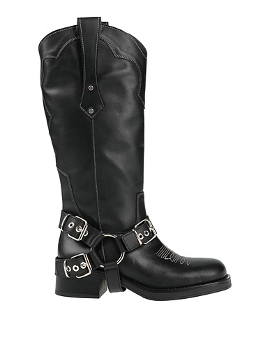 OVYÉ Boots Black Leather