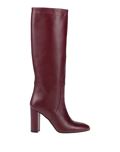 OVYÉ Boots Burgundy Leather