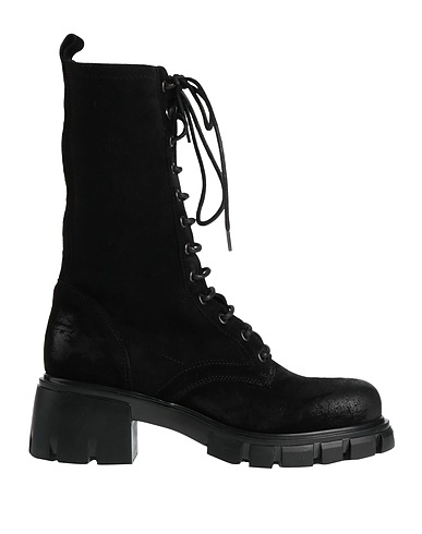FRU.IT Boots Black Deerskin, Textile fibres