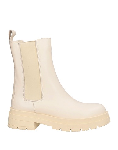 OVYÉ Ankle boot Cream Leather