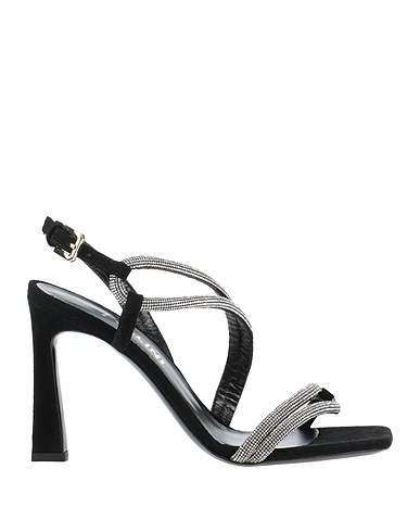 POLLINI Sandali Nero Pelle