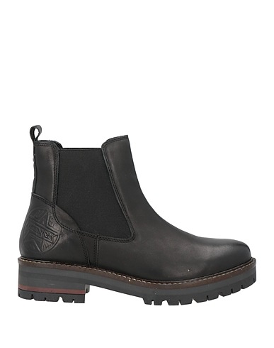 WRANGLER Ankle boot Black Leather