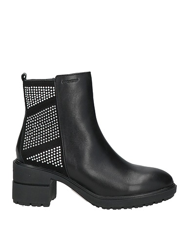 STONEFLY Ankle boot SECOND SKIN Black Leather, Textile fibers