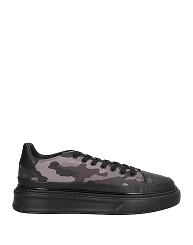 FABI Sneakers Lead Leather, Textile fibers