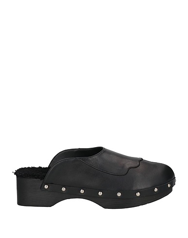 ZEUS + DIONE x ANCIENT GREEK SANDALS Mule e zoccoli Nero Pelle