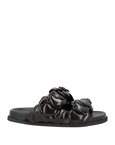 VALENTINO GARAVANI Sandals Black Leather