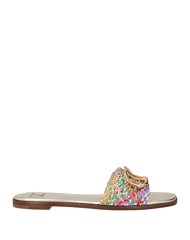 VALENTINO GARAVANI Sandals Silver Leather