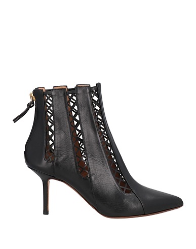 FRANCESCO RUSSO Ankle boot Black Leather