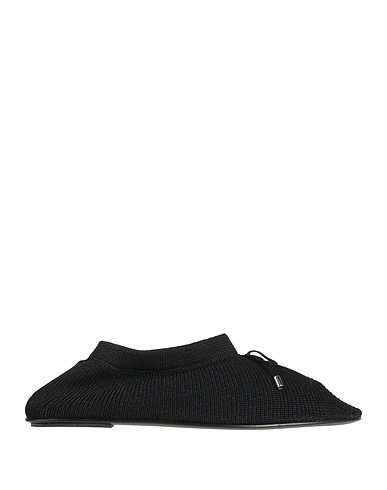TOTEME Mocassino Nero Fibre tessili