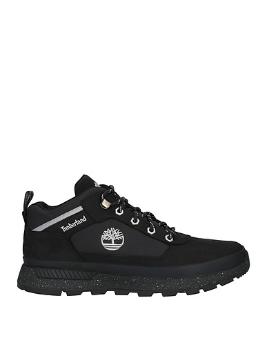 TIMBERLAND Stiefelette Schwarz Leder, Gewebefasern