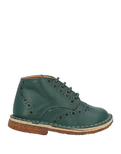 EUREKA Stiefelette Dunkelgrün Leder