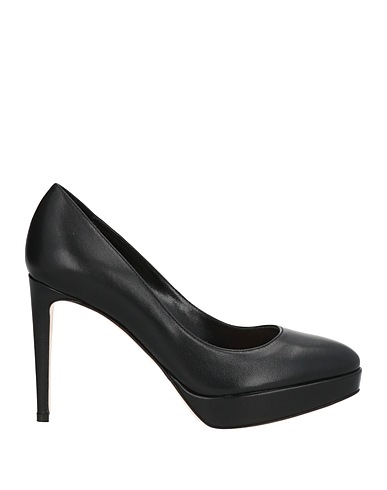 SERGIO ROSSI Pump Black Leather