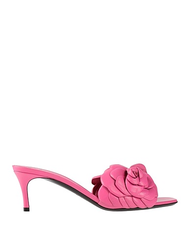 VALENTINO GARAVANI Sandals Fuchsia Leather