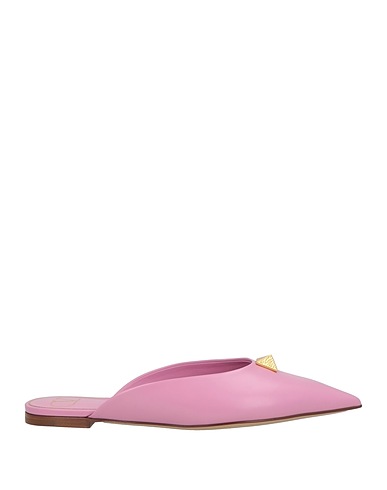 VALENTINO GARAVANI Mules and clogs Pink Leather