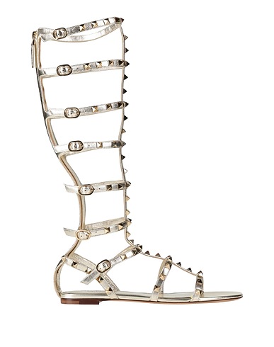 VALENTINO GARAVANI Sandals Platinum Leather