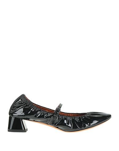 LANVIN Court Black 100% Calfskin