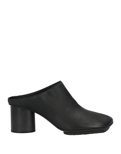 UMA WANG Mules and clogs Black Calfskin
