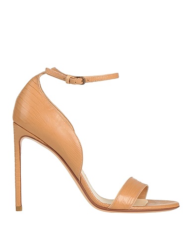 FRANCESCO RUSSO Sandals Sand Leather