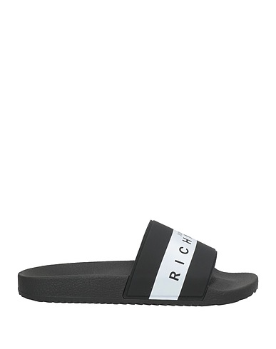 JOHN RICHMOND Sandals Black Rubber