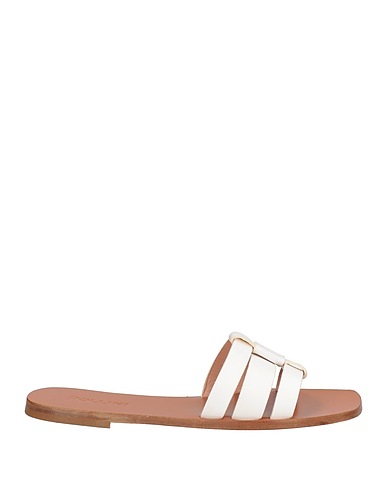 POLLINI Sandali Bianco Pelle