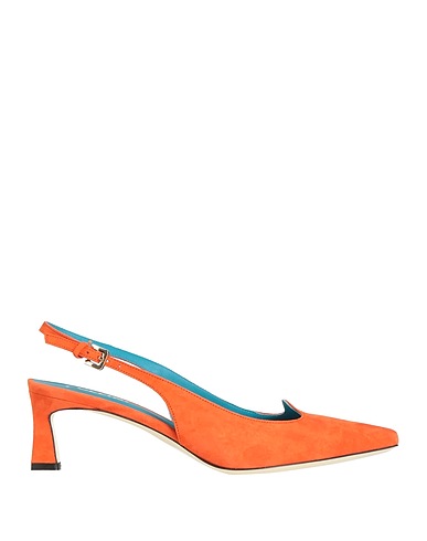 POLLINI Décolleté Arancione Pelle