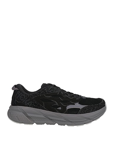 HOKA Sneakers Μαύρο Δέρμα, Καουτσούκ, Ίνες υφασμάτων