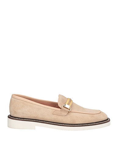 POLLINI Loafers Beige 100% Leather