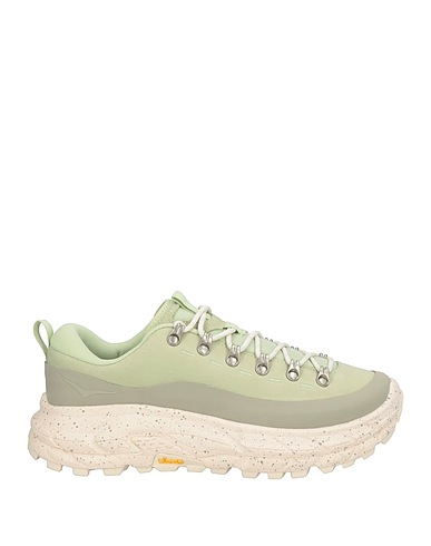 HOKA Sneakers Verde chiaro Pelle, Fibre tessili