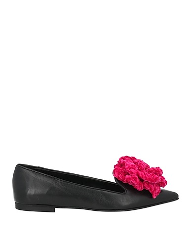 OVYÉ Loafers Black Leather