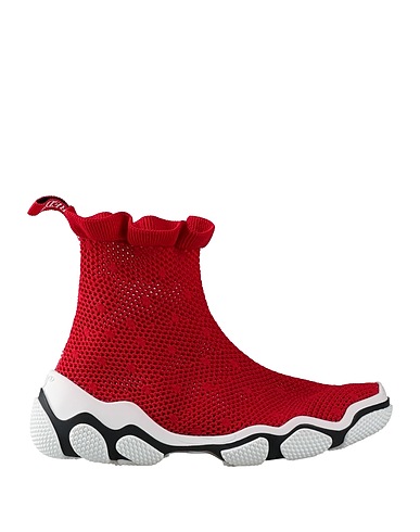 RED(V) Sneakers Red Textile fibres
