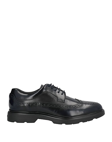 HOGAN Laced shoes Black Leather
