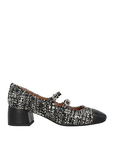 ROBERTO FESTA Court Black Textile fibres, Leather