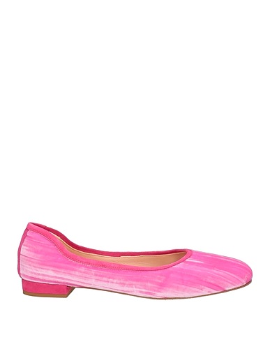 THERESA Ballet flats Pink Textile fibres