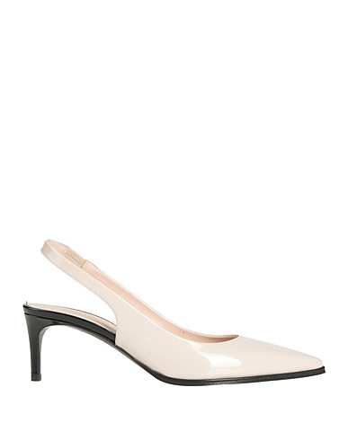POLLINI Court Ivory 100% Calfskin