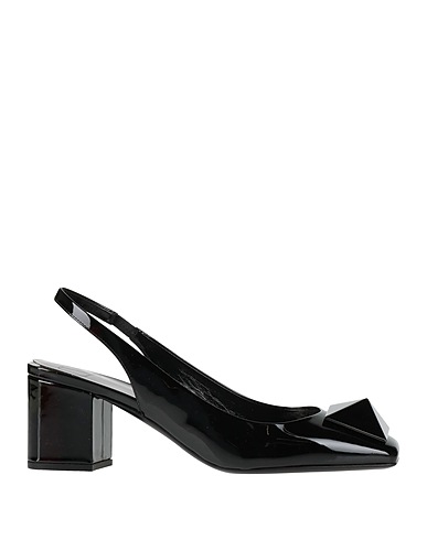 VALENTINO GARAVANI Court Black Leather