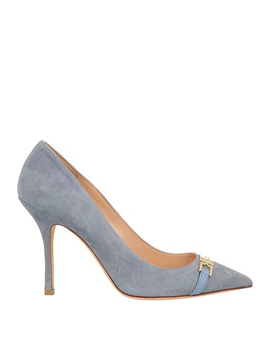 ELISABETTA FRANCHI Court Light blue Leather