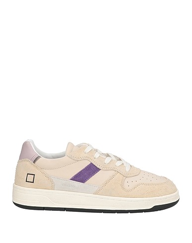 D.A.T.E. Sneakers Beige Leather