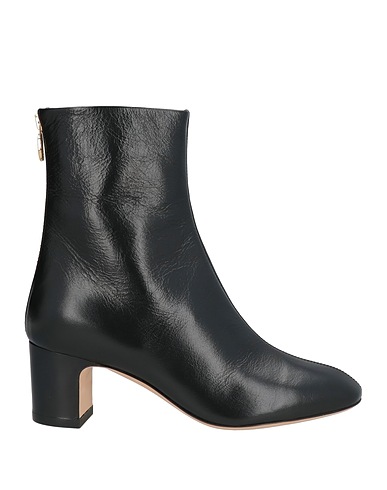 POLLINI Ankle boot Black Leather