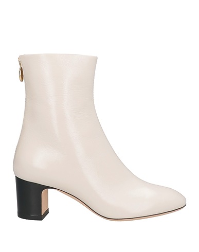 POLLINI Stivaletti Avorio Pelle