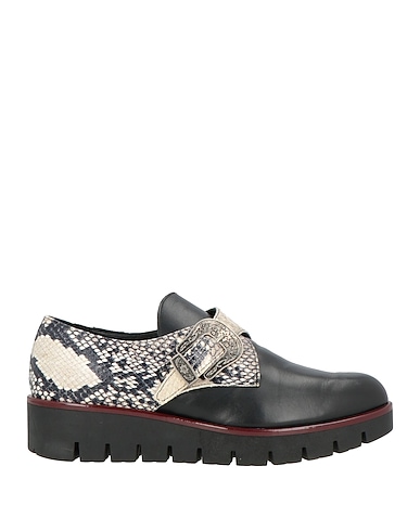 CRISTINA MILLOTTI Loafers NERO Calfskin