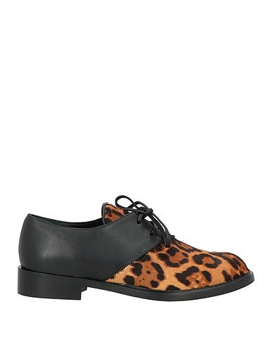 CRISTINA MILLOTTI Schnürschuhe Lederfarben Leder