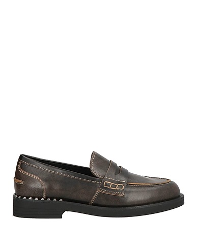 ASH Loafers Dark brown Leather